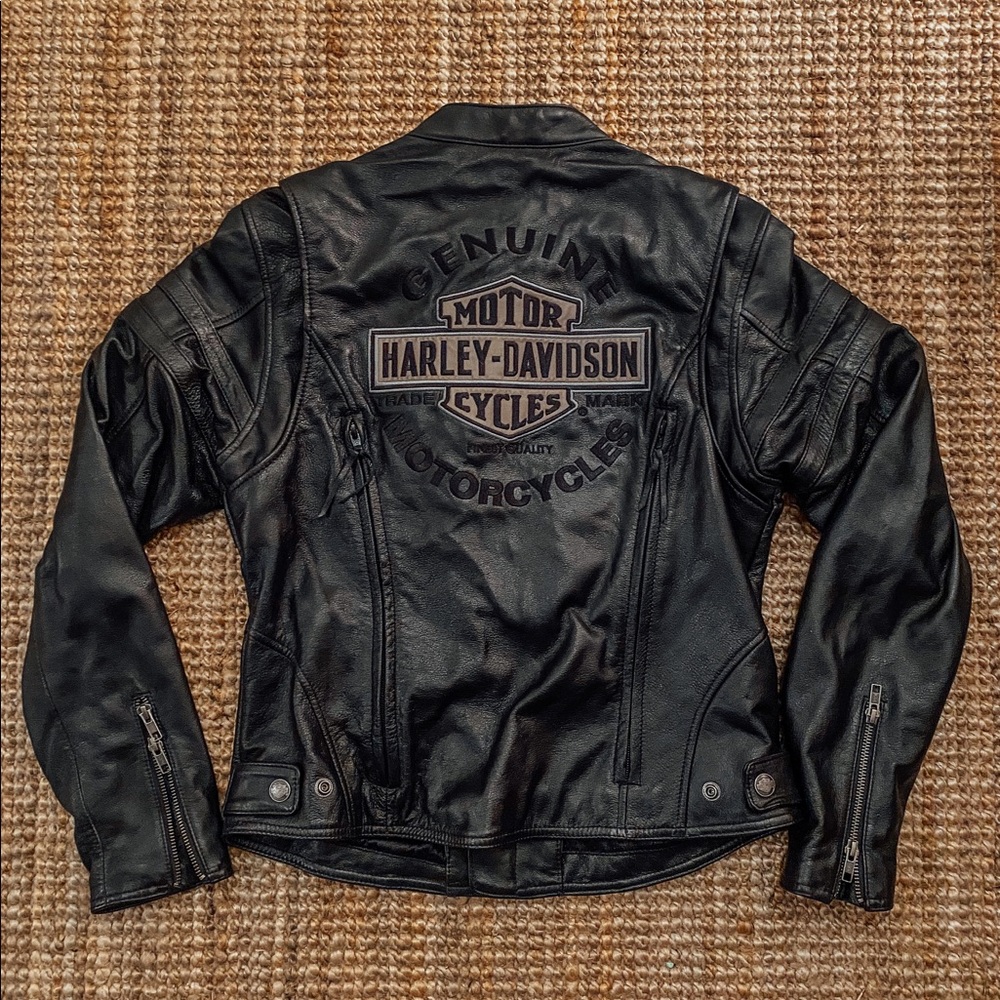 Vintage Harley Davidson Leather Jacket